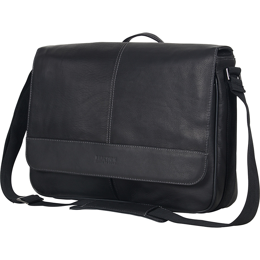 Kenneth Cole Reaction Columbian Leather Messenger Bag