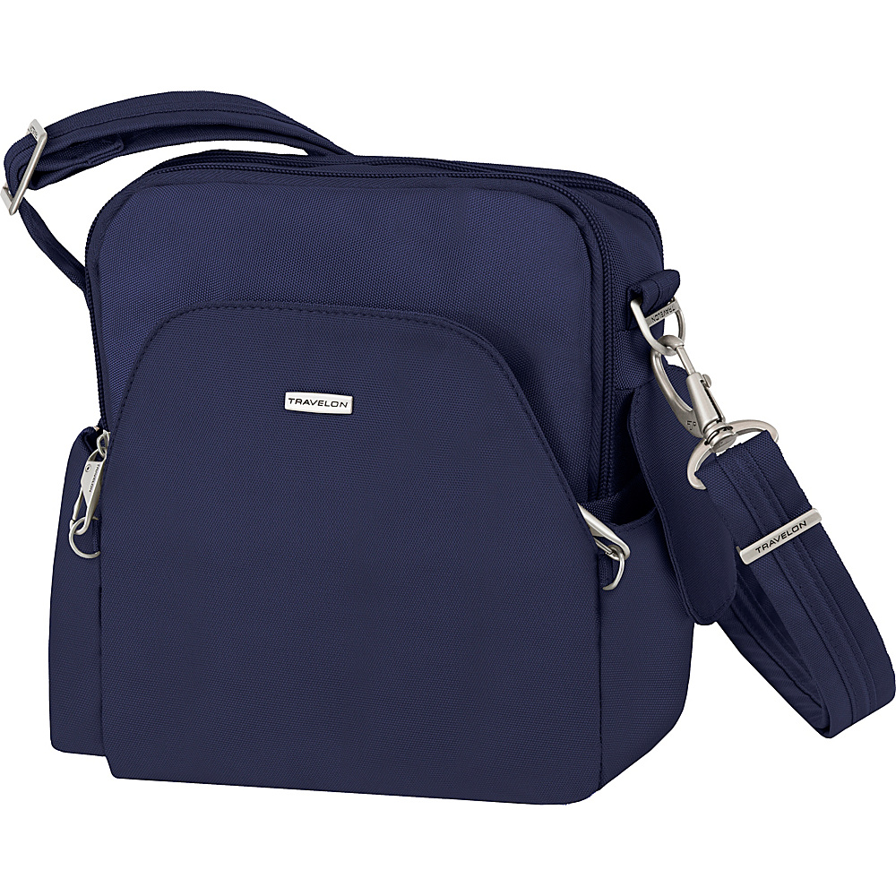 Travelon Anti Theft Classic Travel Bag Exclusive Colors Lush Blue Exclusive Color Travelon Fabric Handbags
