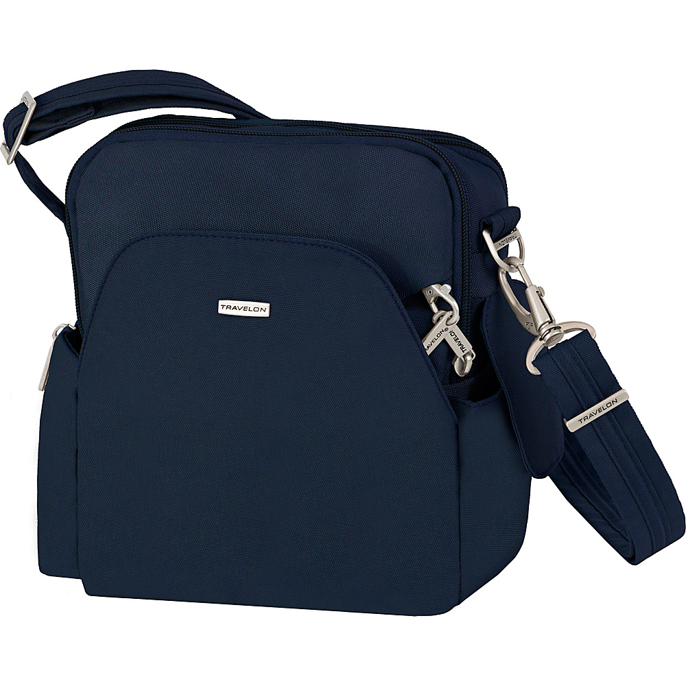 Travelon Anti Theft Classic Travel Bag Exclusive Colors Midnight Travelon Fabric Handbags