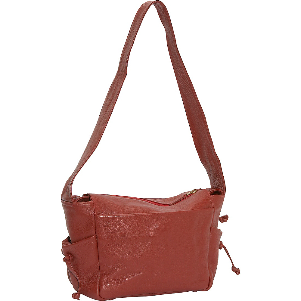 J. P. Ourse Cie. Open Trails Petite Berry Red J. P. Ourse Cie. Leather Handbags