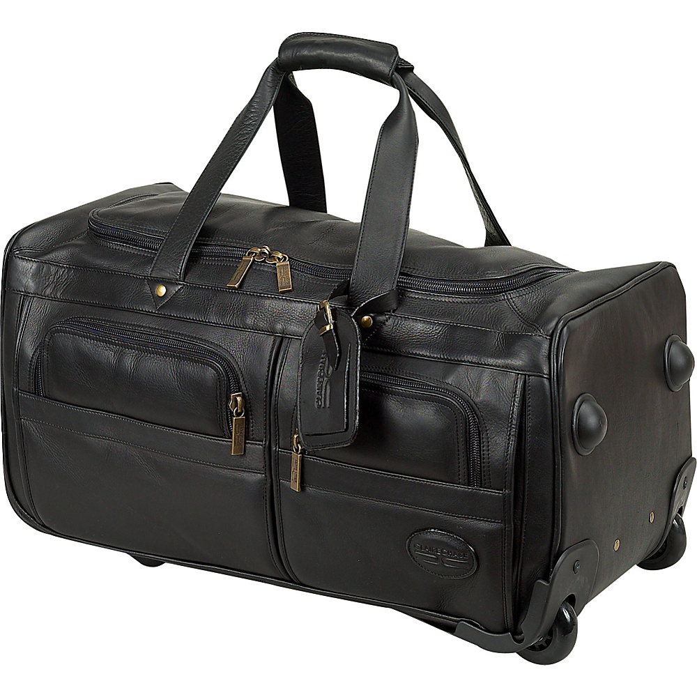 ClaireChase Rolling Duffel Black
