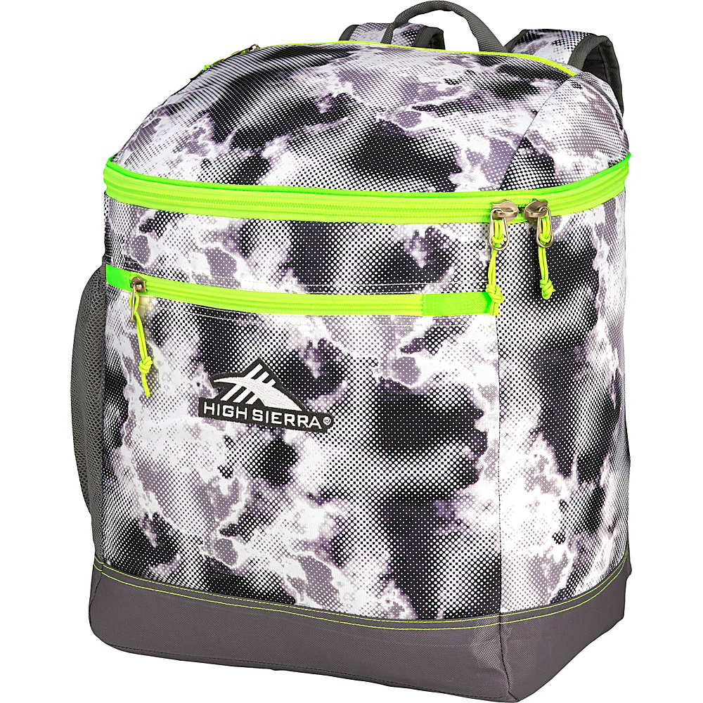 High Sierra Bucket Boot Bag Thunderstruck Charcoal Zest High Sierra Ski and Snowboard Bags