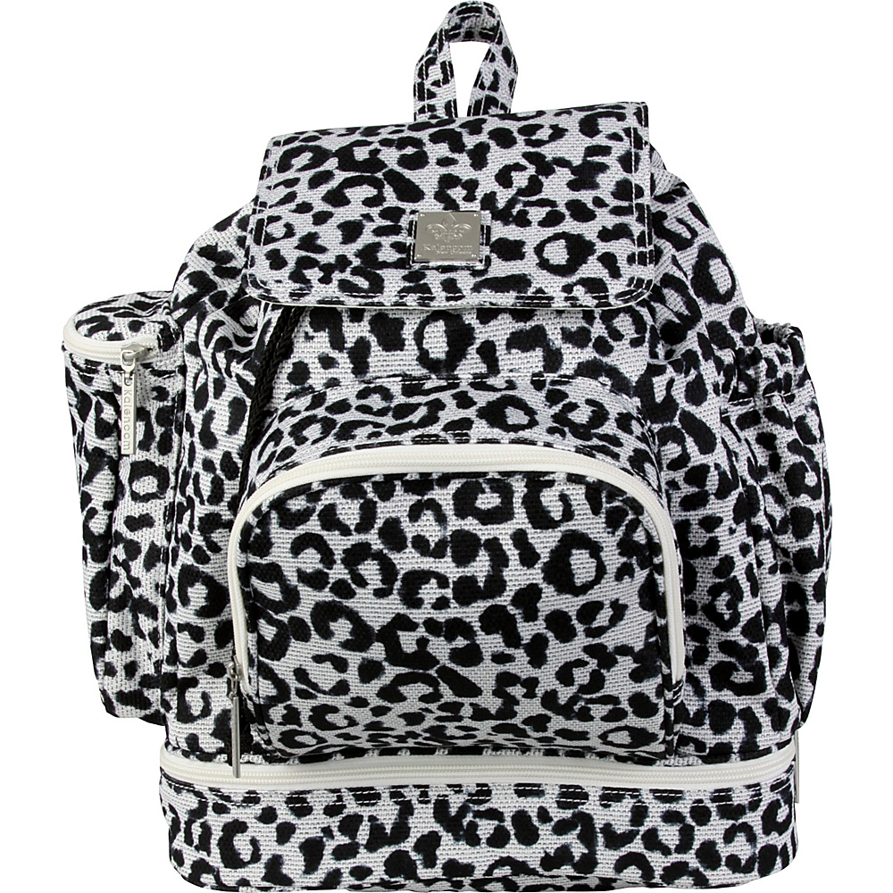Kalencom Backpack Leopard Black amp; White Kalencom Diaper Bags Accessories