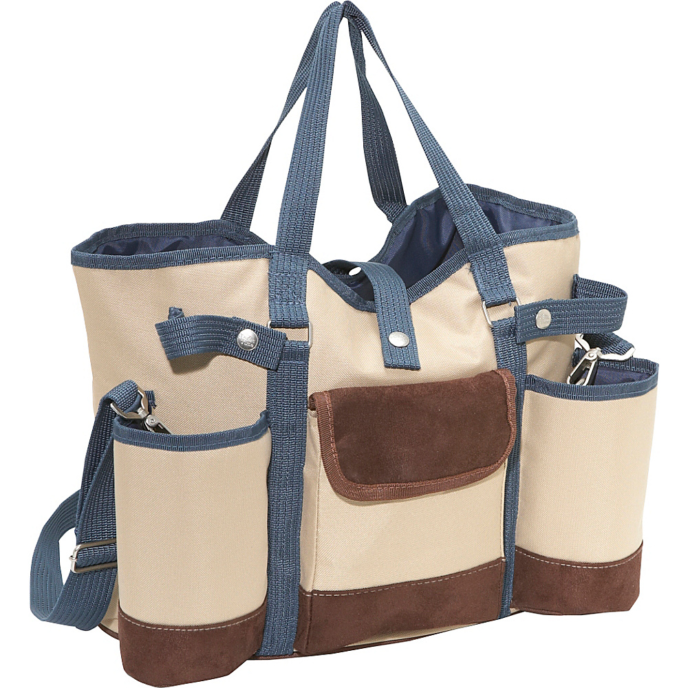 Picnic Time Wine Country Tote Tan 112