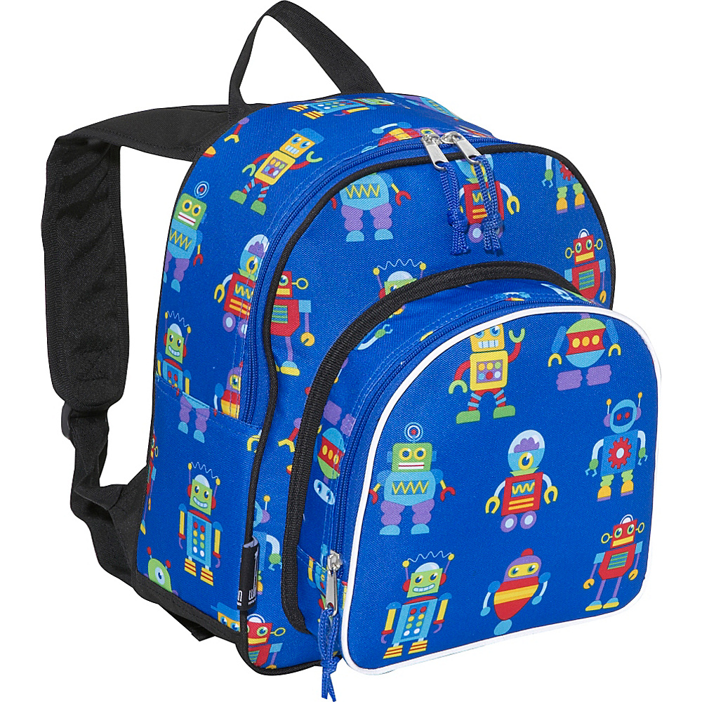 Wildkin Olive Kids Robots Pack n Snack Backpack