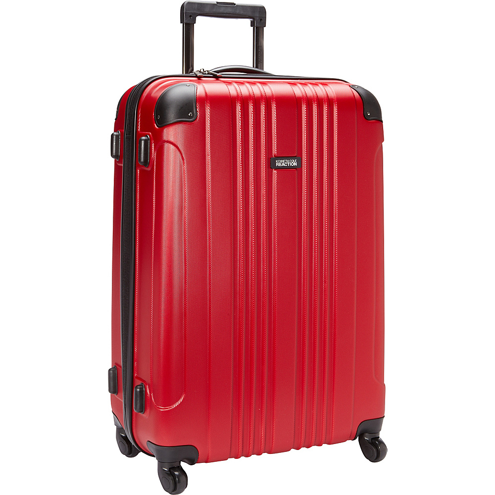 Kenneth Cole Reaction Out of Bounds 28 Molded Upright Spinner Red Kenneth Cole Reaction Hardside Checked