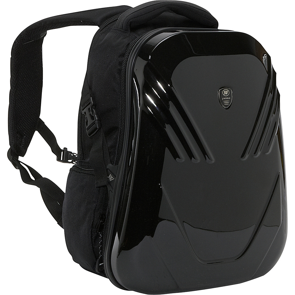 J World Tuttle Hardshell Laptop Backpack Black