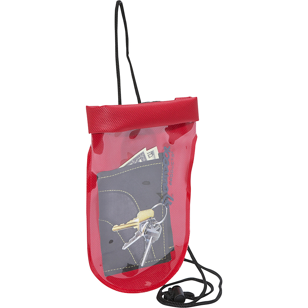 Outdoor Products Valuables Dry Pouch Chinese Red