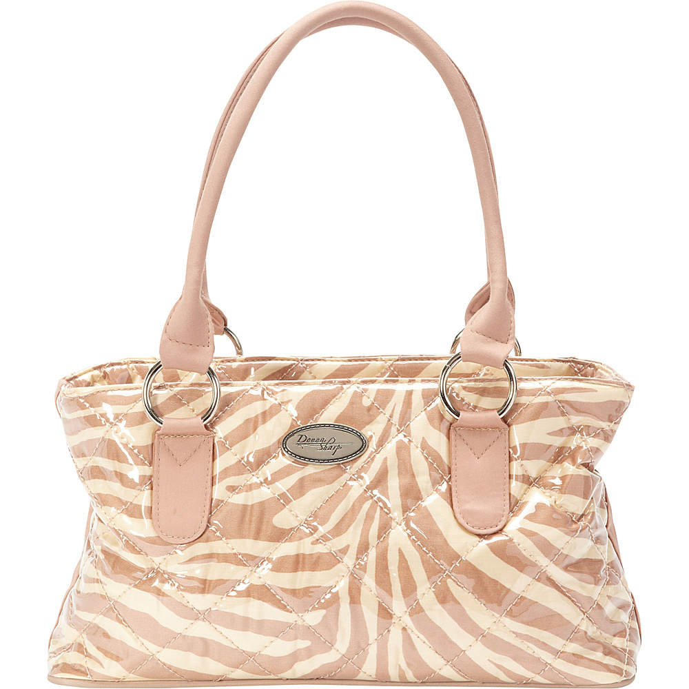 Donna Sharp Reese Bag Tan Zebra Shoulder Bag