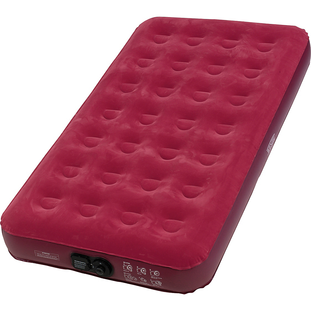 Wenzel Stow n Go Twin Airbed with Integrated Pump Reds Wenzel Outdoor Accessories