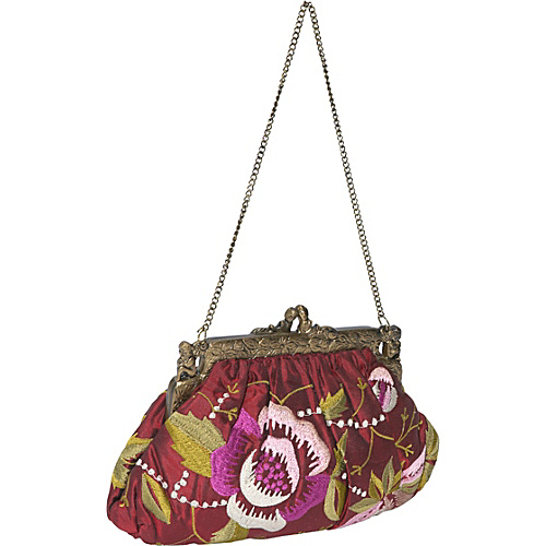Moyna Handbags Embroidered Evening Bag - Clutch