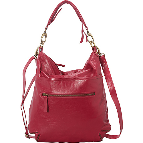Latico Leathers Francesca Hobo Fuchsia - Latico Leathers Leather Handbags