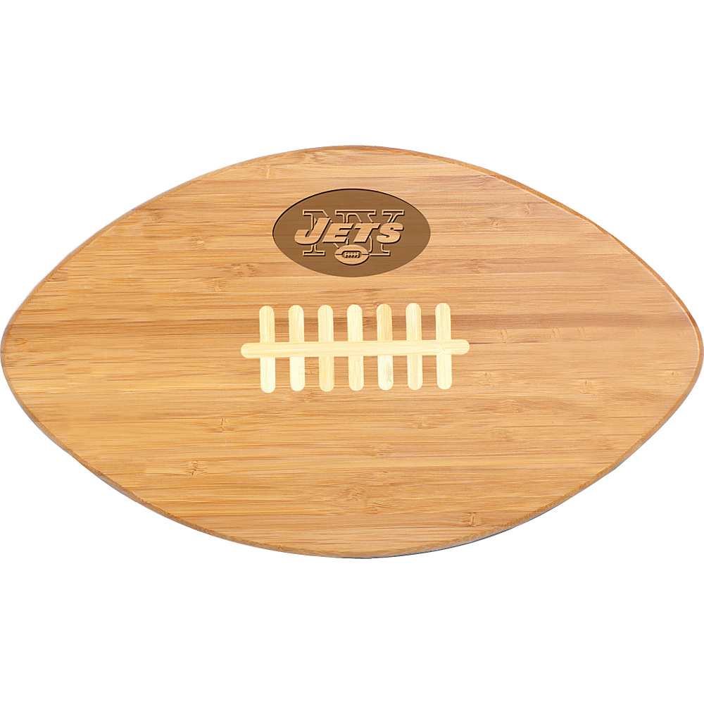 Picnic Time New York Jets Touchdown Pro! Cutting Board New York Jets Picnic Time Outdoor Accessories
