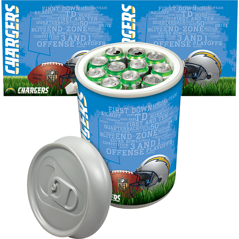 Picnic Time San Diego Chargers Mega Can Cooler San Diego Chargers Picnic Time Travel Coolers