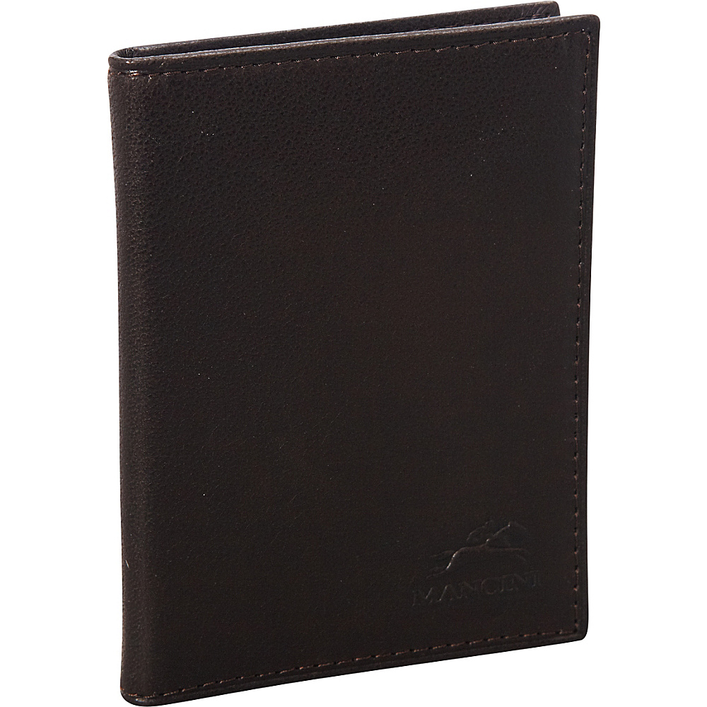 Mancini Leather Goods METRO Credit Card Passcase Brown Mancini Leather Goods Men s Wallets