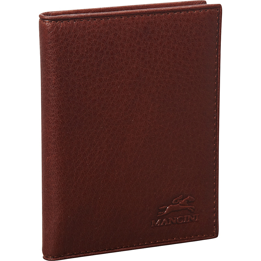 Mancini Leather Goods METRO Credit Card Passcase Cognac Mancini Leather Goods Men s Wallets