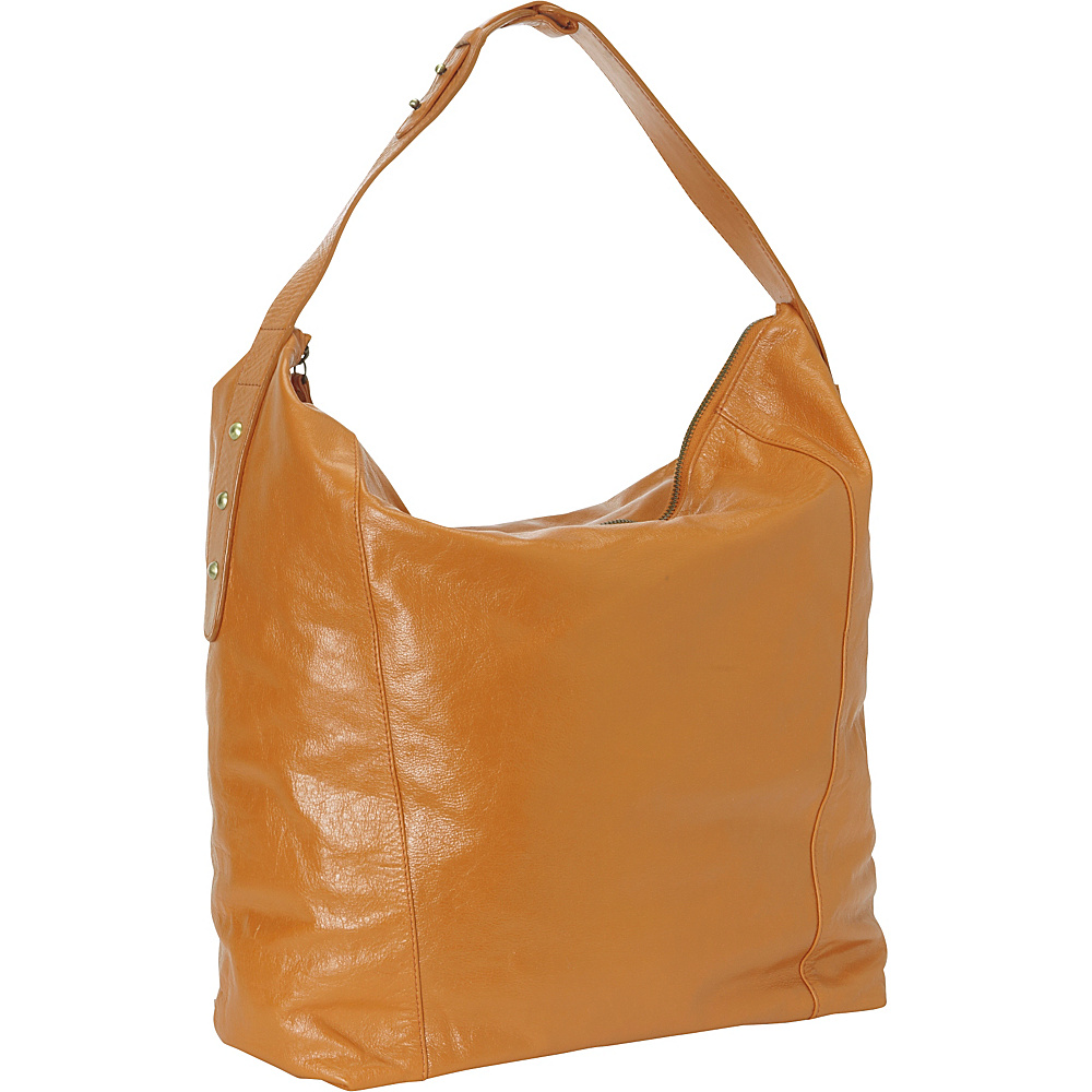 Latico Leathers Dianne Hobo Gold Latico Leathers Leather Handbags