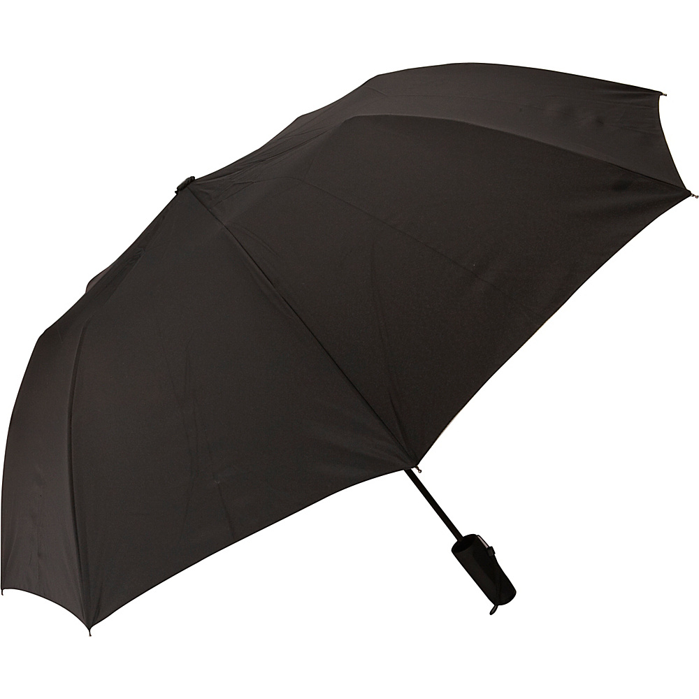 Samsonite Travel Accessories Auto Open Travel Umbrella Black Samsonite Travel Accessories Umbrellas and Rain Gear