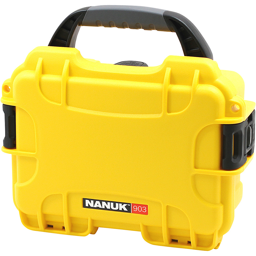 NANUK 903 Case with 3 part foam insert Yellow NANUK Camera Accessories