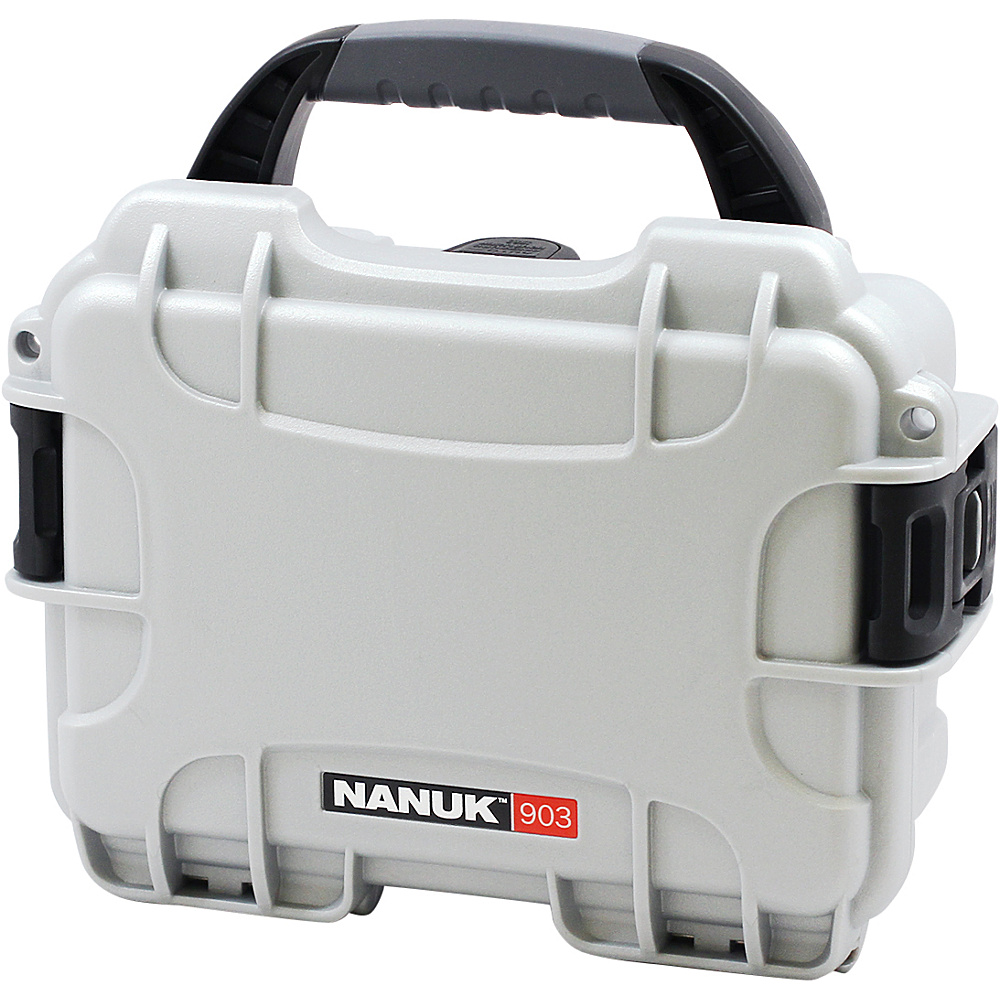 NANUK 903 Case with 3 part foam insert Silver NANUK Camera Accessories