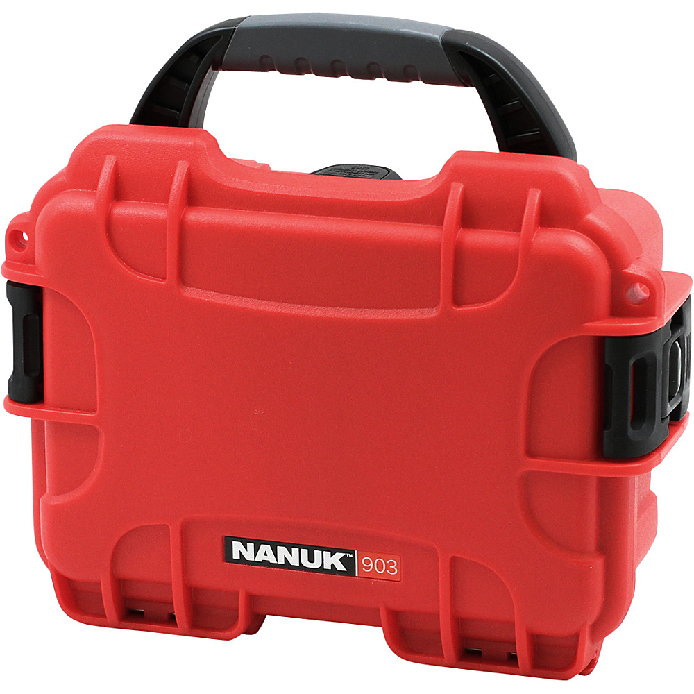 NANUK 903 Case with 3 part foam insert Red NANUK Camera Accessories