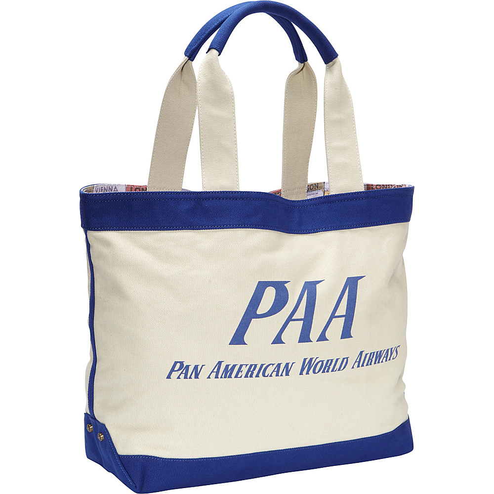 Pan Am PAA Tote Bag Natural Pan Am All Purpose Totes