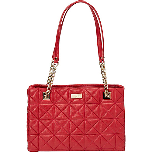 kate spade new york Sedgwick Place Small Phoebe Shoulder Bag - Quilted Dynasty Red - kate spade new york Designer Handbags