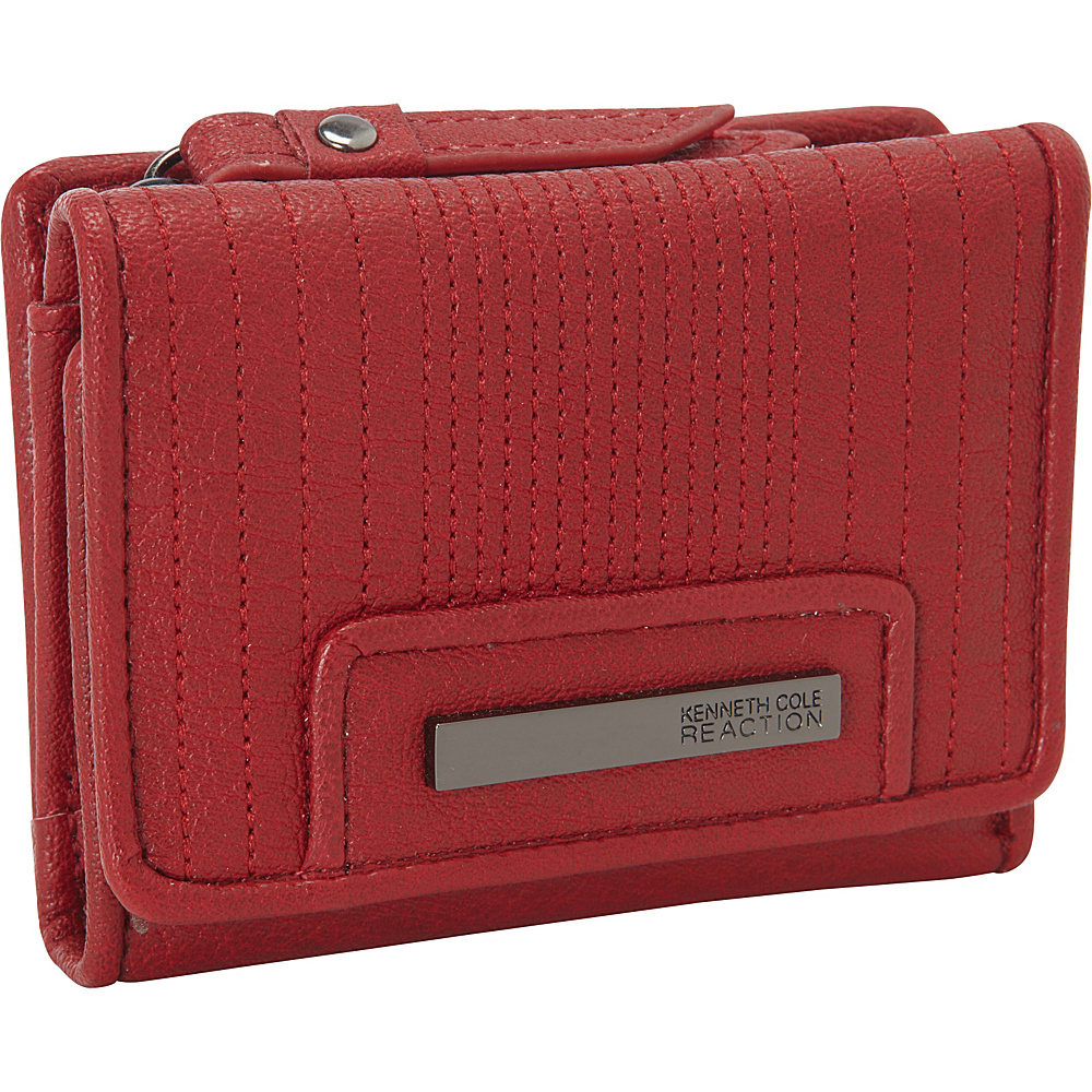 Kenneth Cole Reaction Wallets Never Let Go Flap Multifunction Wallet Red Kenneth Cole Reaction Wallets Ladies Cardex Wallets
