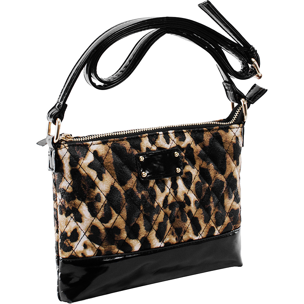Parinda Cara Leopard Parinda Manmade Handbags