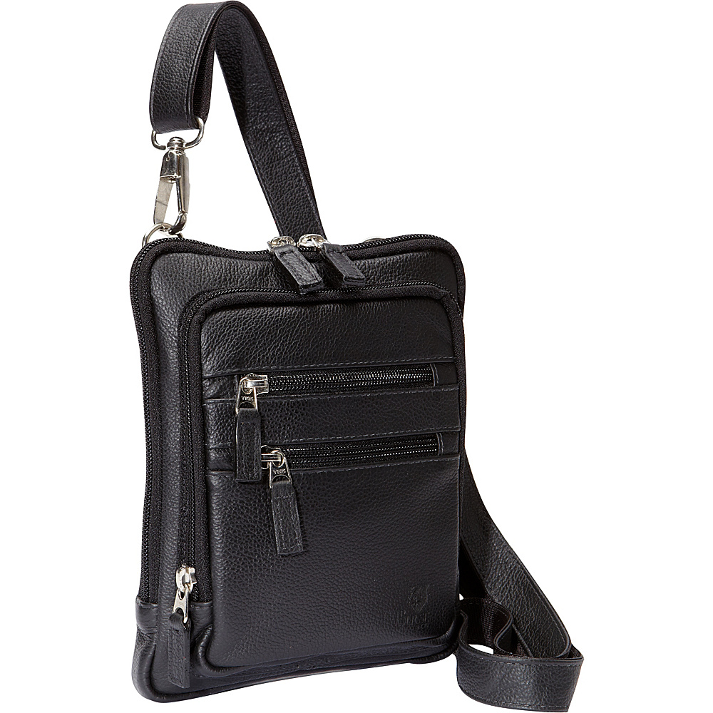 J. P. Ourse Cie. Barclay Black J. P. Ourse Cie. Leather Handbags