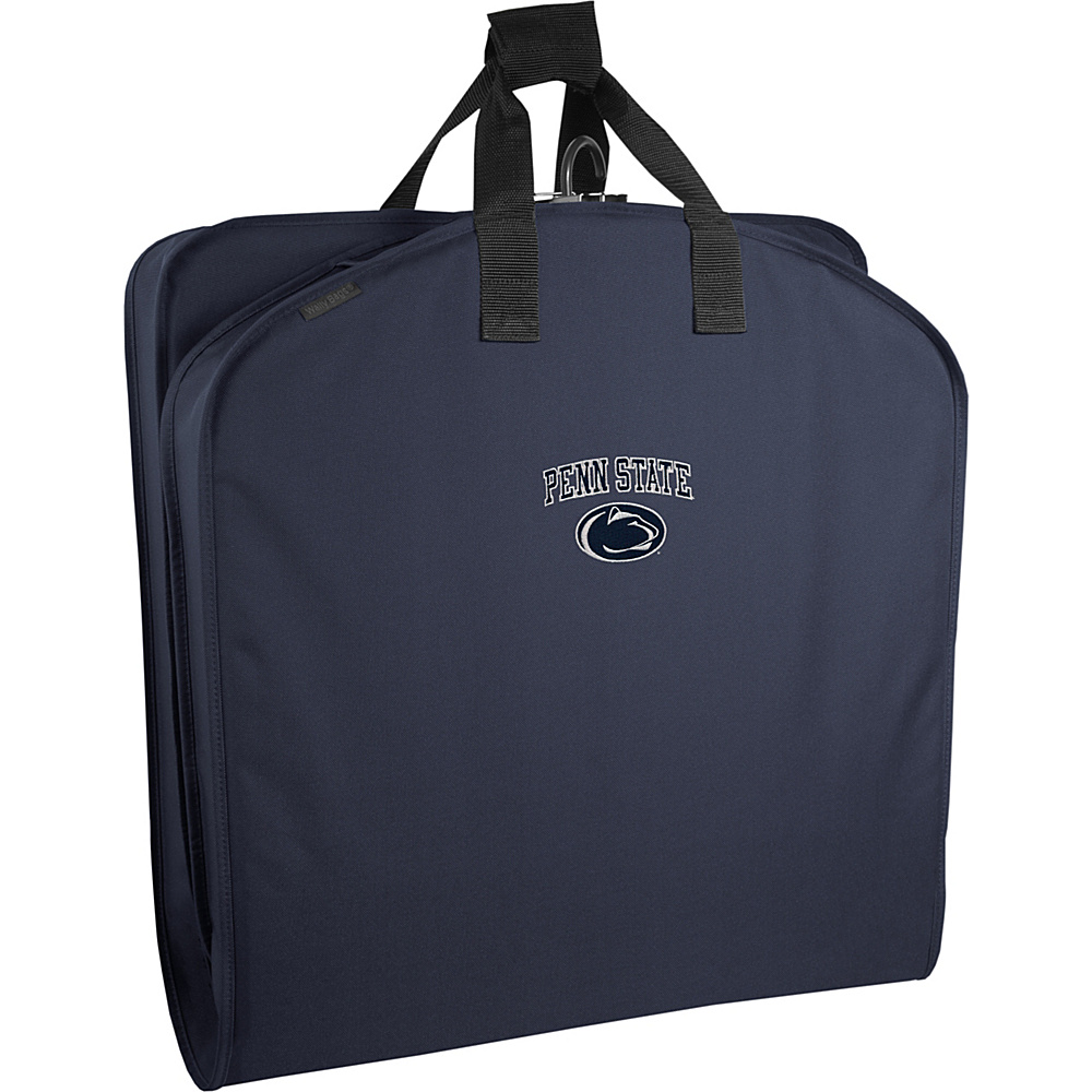Wally Bags Penn State Nittany Lions 40 Suit Length Garment Bag with Handles Navy Wally Bags Garment Bags