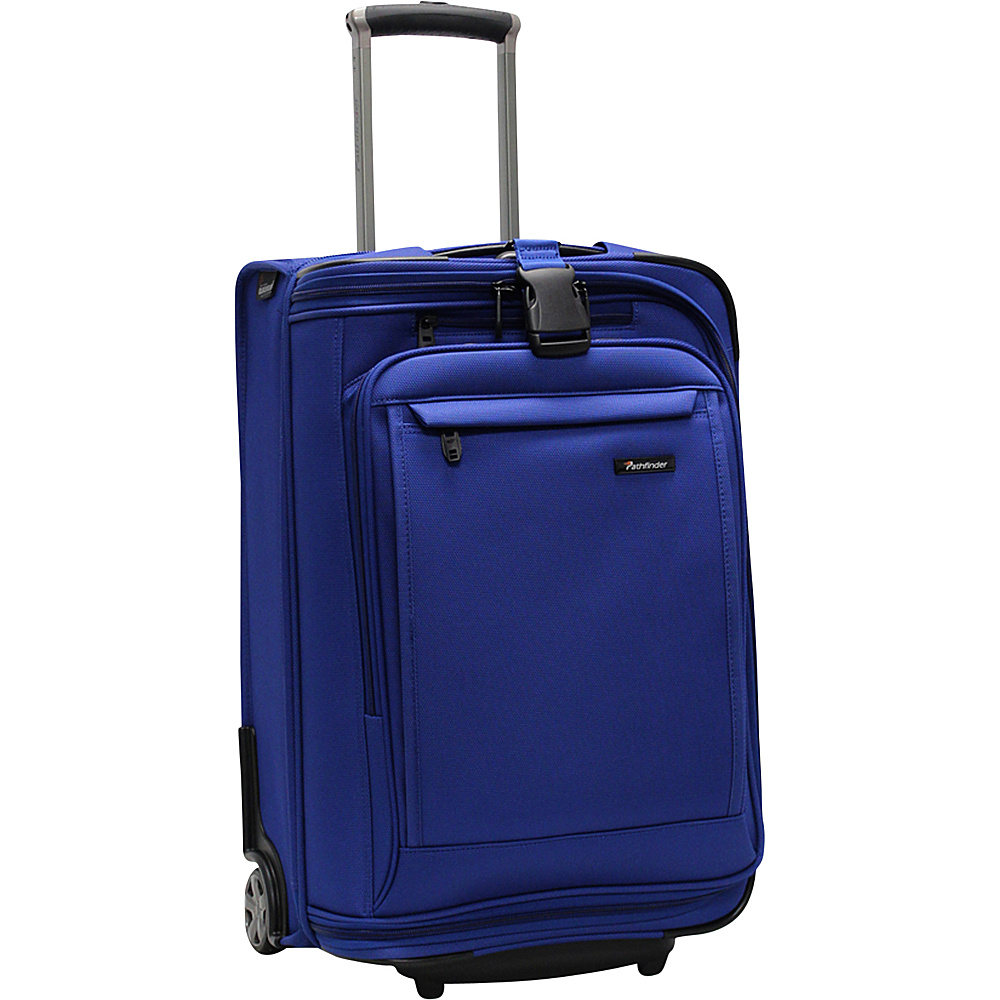 Pathfinder Plus Carry On Garment Bag Blue Pathfinder Softside Carry On