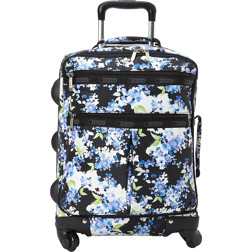LeSportsac 18 Inch 4 Wheel Luggage Flower Cluster TR LeSportsac Small Rolling Luggage