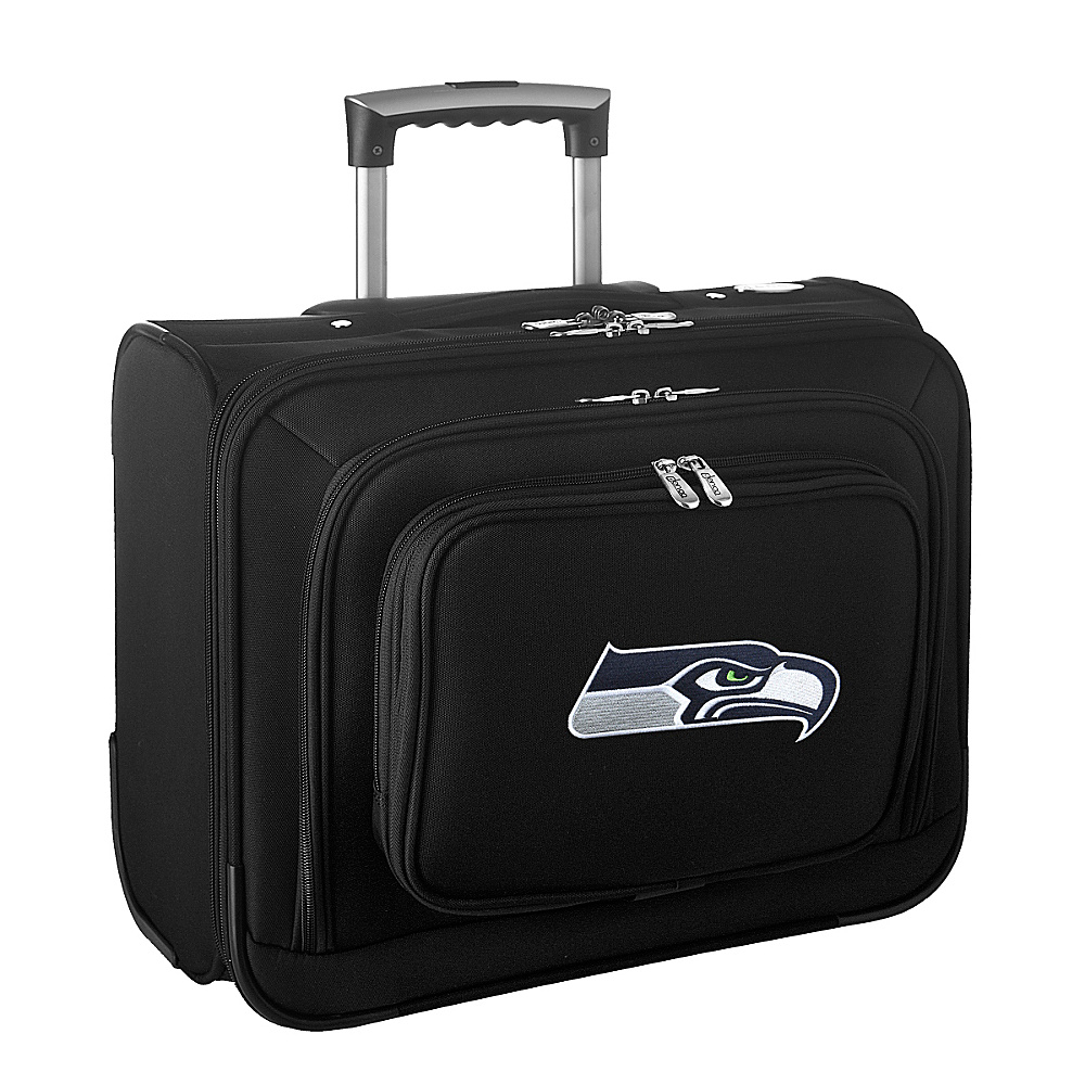 Denco Sports Luggage NFL 14 Laptop Overnighter Seattle Seahawks Denco Sports Luggage Wheeled Business Cases