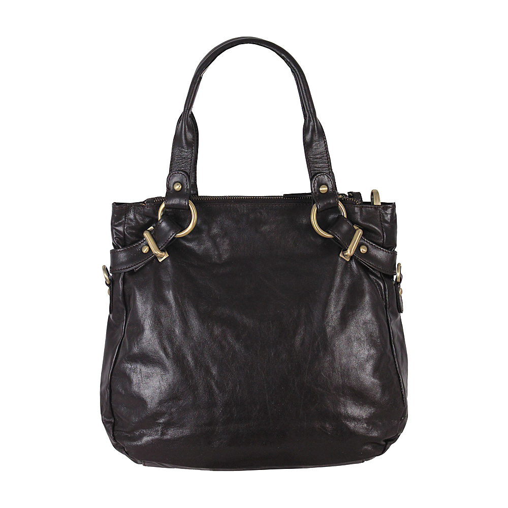 Latico Leathers Rosalie Satchel Espresso Latico Leathers Leather Handbags
