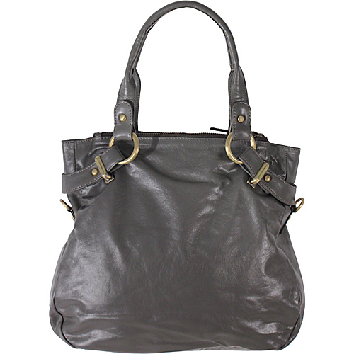 Latico Leathers Rosalie Satchel Slate - Latico Leathers Leather Handbags