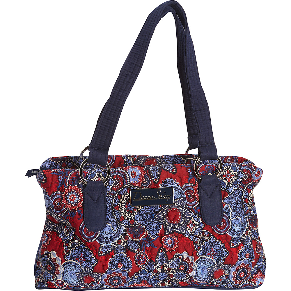 Donna Sharp Reese Bag Quilted Bristol Donna Sharp Fabric Handbags