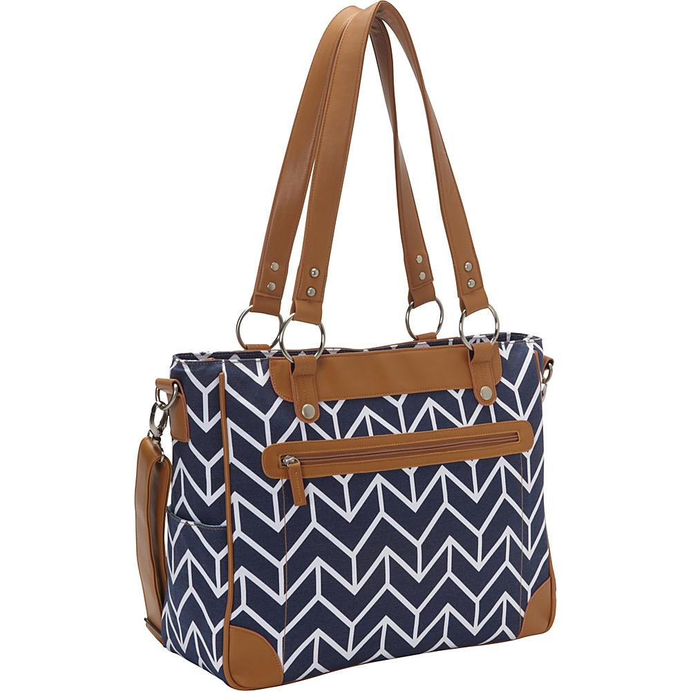Kailo Chic Laptop and Camera Tote Navy Arrows Kailo Chic Camera Accessories