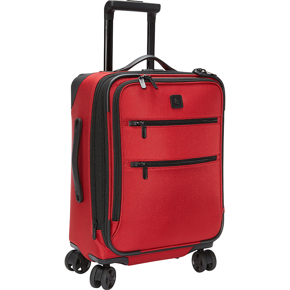 Victorinox Lexicon 20 Dual Caster Carry On Red Victorinox Softside Carry On