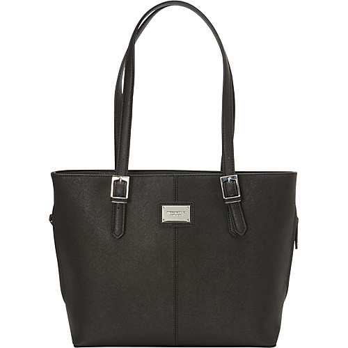 Tignanello Clean & Classic Tote Bag Black - Tignanello Leather Handbags