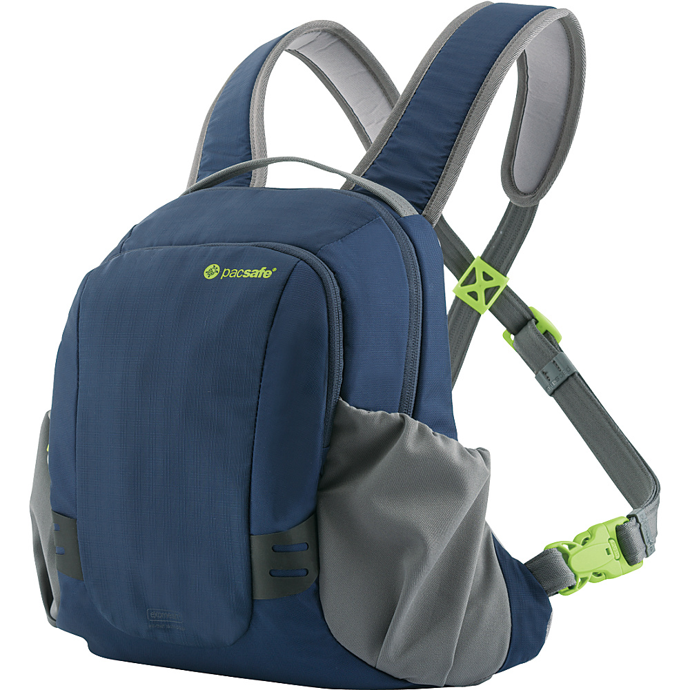 Pacsafe Venturesafe 10L GII Anti Theft Front Pack Navy Blue Pacsafe School Day Hiking Backpacks