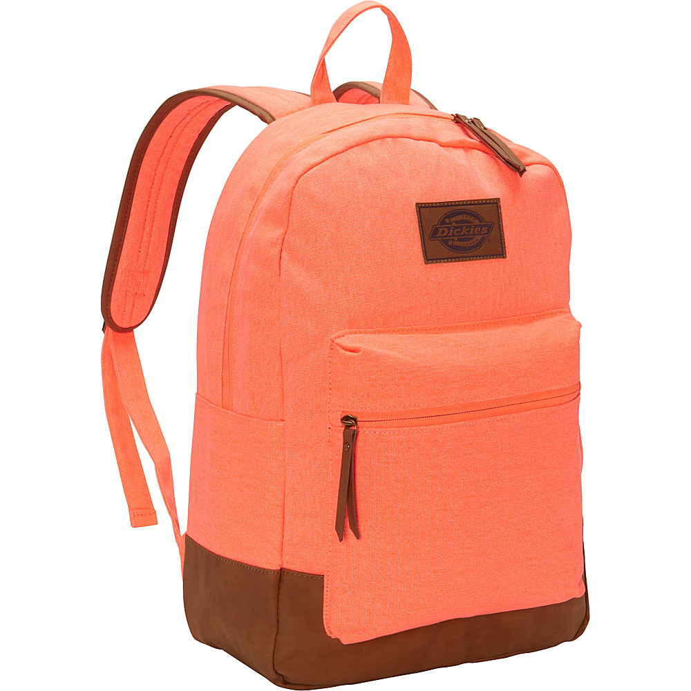 Dickies Hudson Cotton Canvas Backpack Washed Melon Dickies Everyday Backpacks