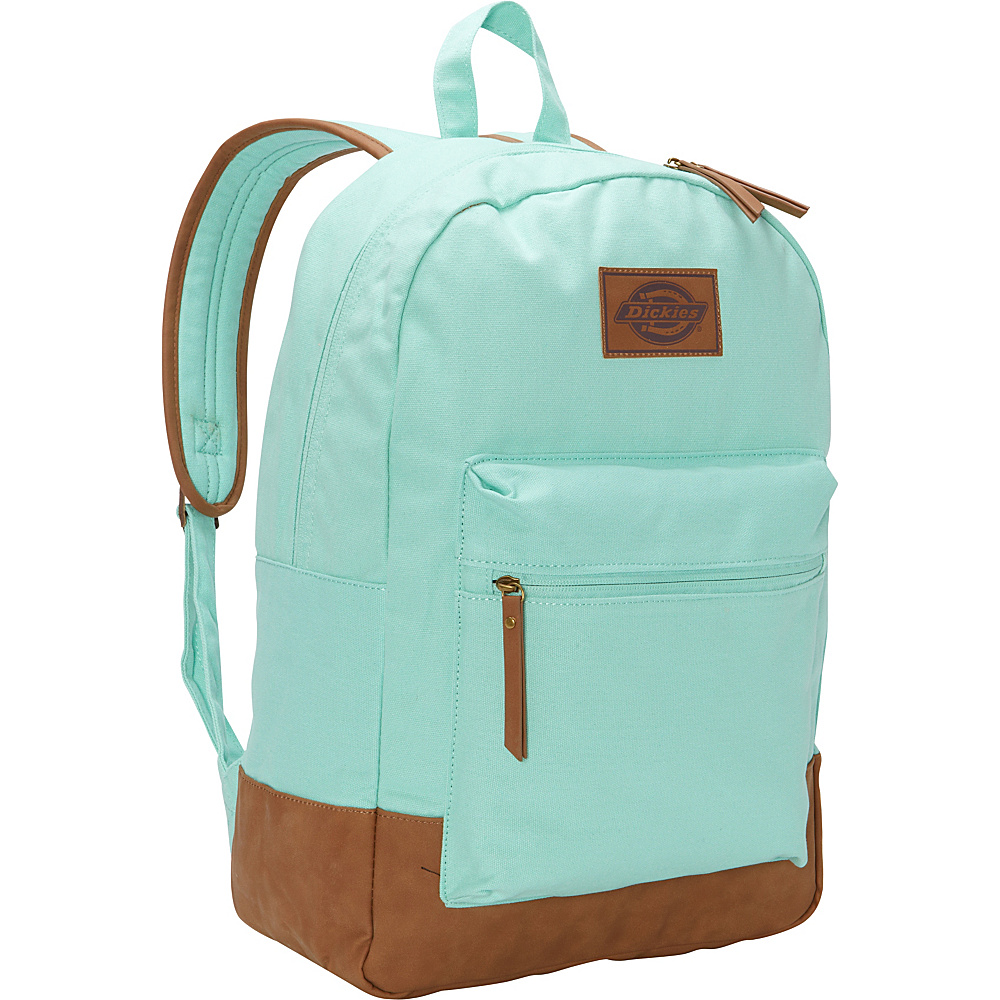 Dickies Hudson Cotton Canvas Backpack Mint Green Dickies Everyday Backpacks
