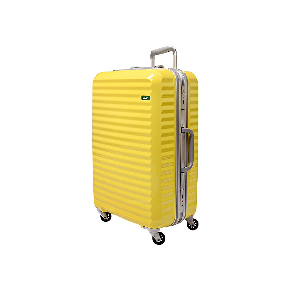 Lojel Groove Frame Medium Luggage Yellow Lojel Hardside Luggage