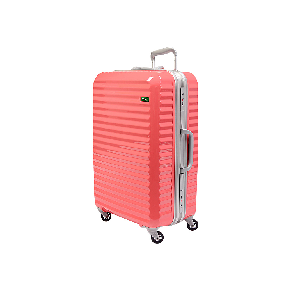 Lojel Groove Frame Medium Luggage Pink Lojel Hardside Luggage