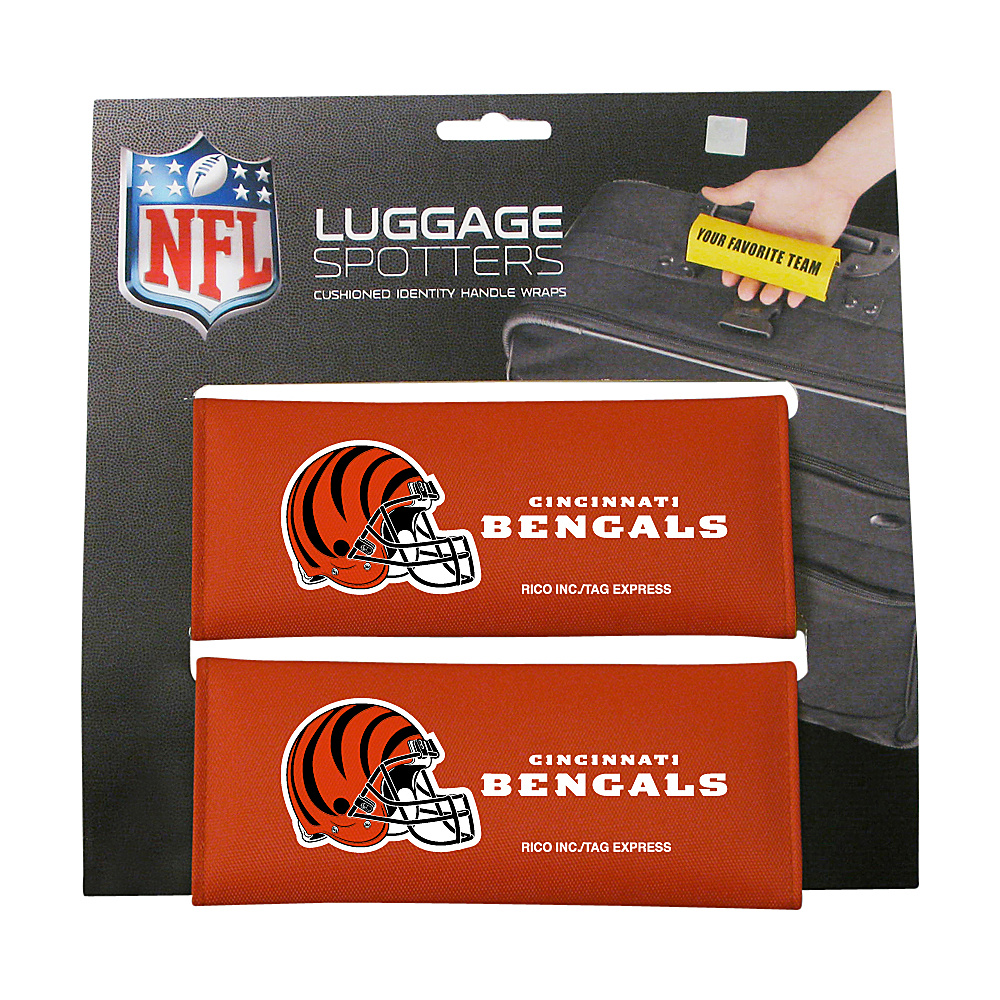 Luggage Spotters NFL Cincinnati Bengals Luggage Spotter Orange Luggage Spotters Luggage Accessories
