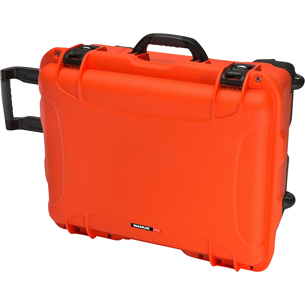 NANUK 950 Case With Padded Divider Orange NANUK Hardside Luggage
