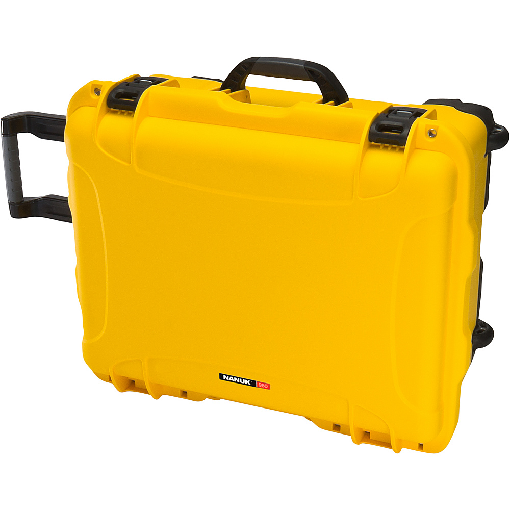 NANUK 950 Case With Padded Divider Yellow NANUK Hardside Luggage