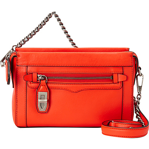 Rebecca Minkoff Mini Crosby Crossbody Hot Orange - Rebecca Minkoff Designer Handbags