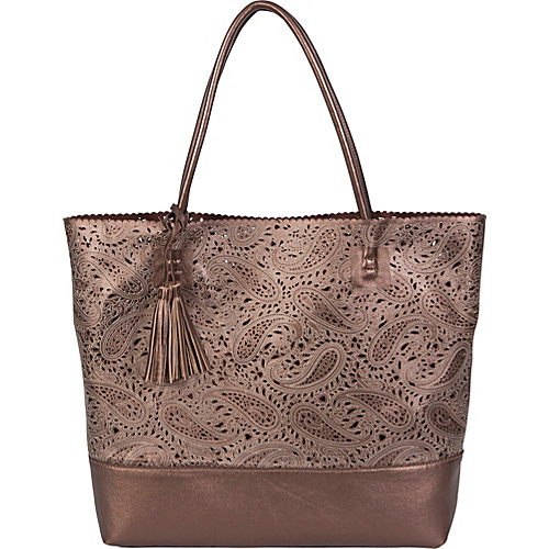 BUCO Paisley Ashlea Tote Bronze - BUCO Manmade Handbags